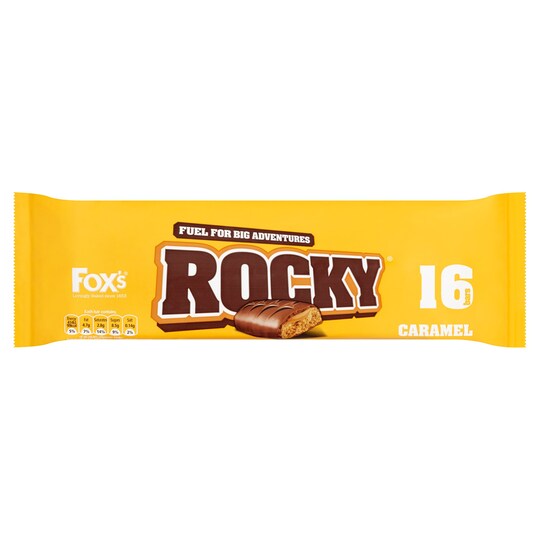 Fox's Rocky Caramel 16 Pack Tesco Groceries
