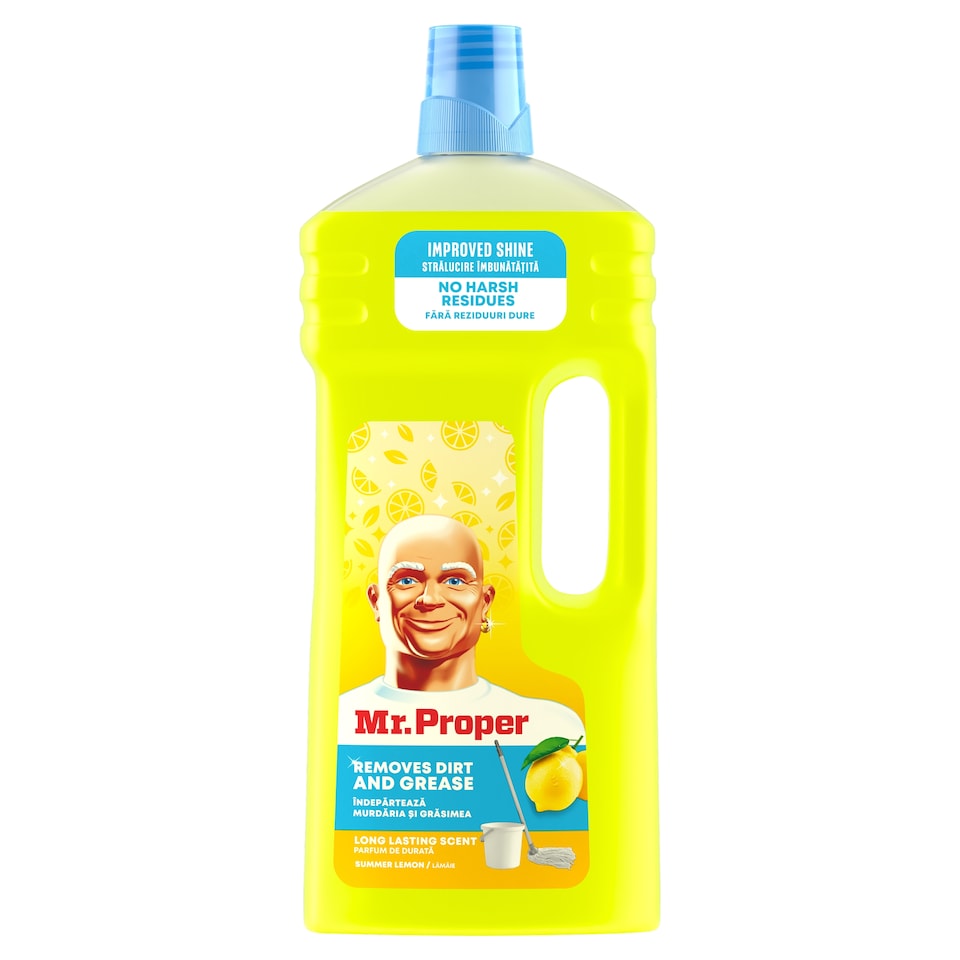 image 1 of Víceúčelový Čisticí Prostředek Mr Proper Na Podlahy S Lemon Vůní 1.5 l