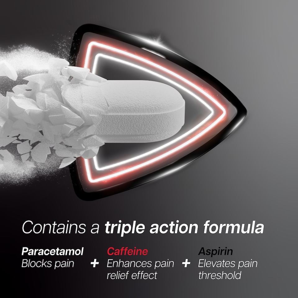 image 1 of Panmigrol Migraine and Headache Relief Paracetamol Tablets 10s