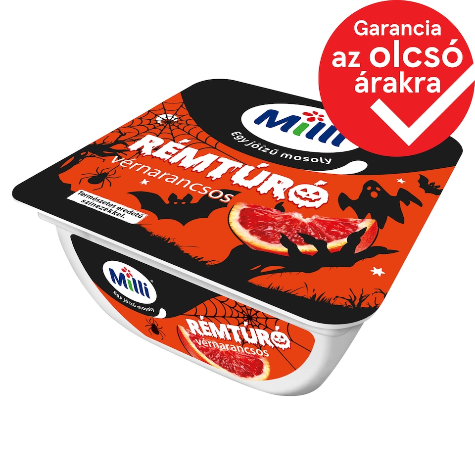 Milli Rémtúró Blood Orange Cottage Cheese Dessert 90 g