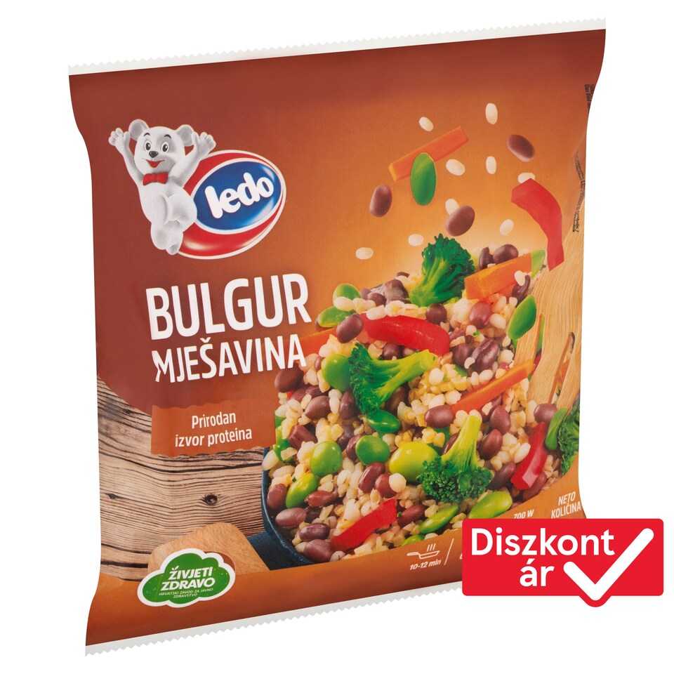 Ledo Bulgur Mix gyorsfagyasztott zöldségek bulgárral és árpával 400 g