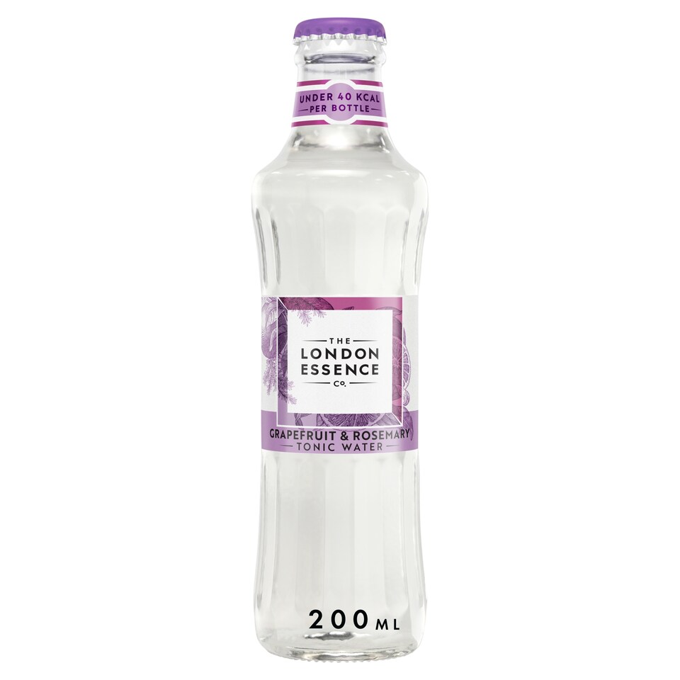 image 1 of London Essence Grape And Rosemary Drink 4X200ml