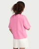 image 3 of F&F Girls Golden Hour Ibiza Sunset Slogan T-Shirt in Pink