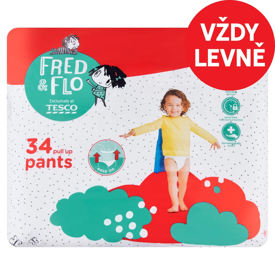 image 1 of Fred & Flo Pull Up Pants 6 XL +15 kg 34 pcs