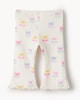 image 3 of F&F Baby 3-Pack Cotton Rich Printed Flared Leggings in Pink