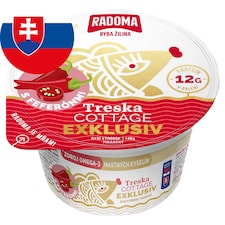 PRETO Ryba Žilina Treska Cottage Exklusiv s feferónmi 140 g