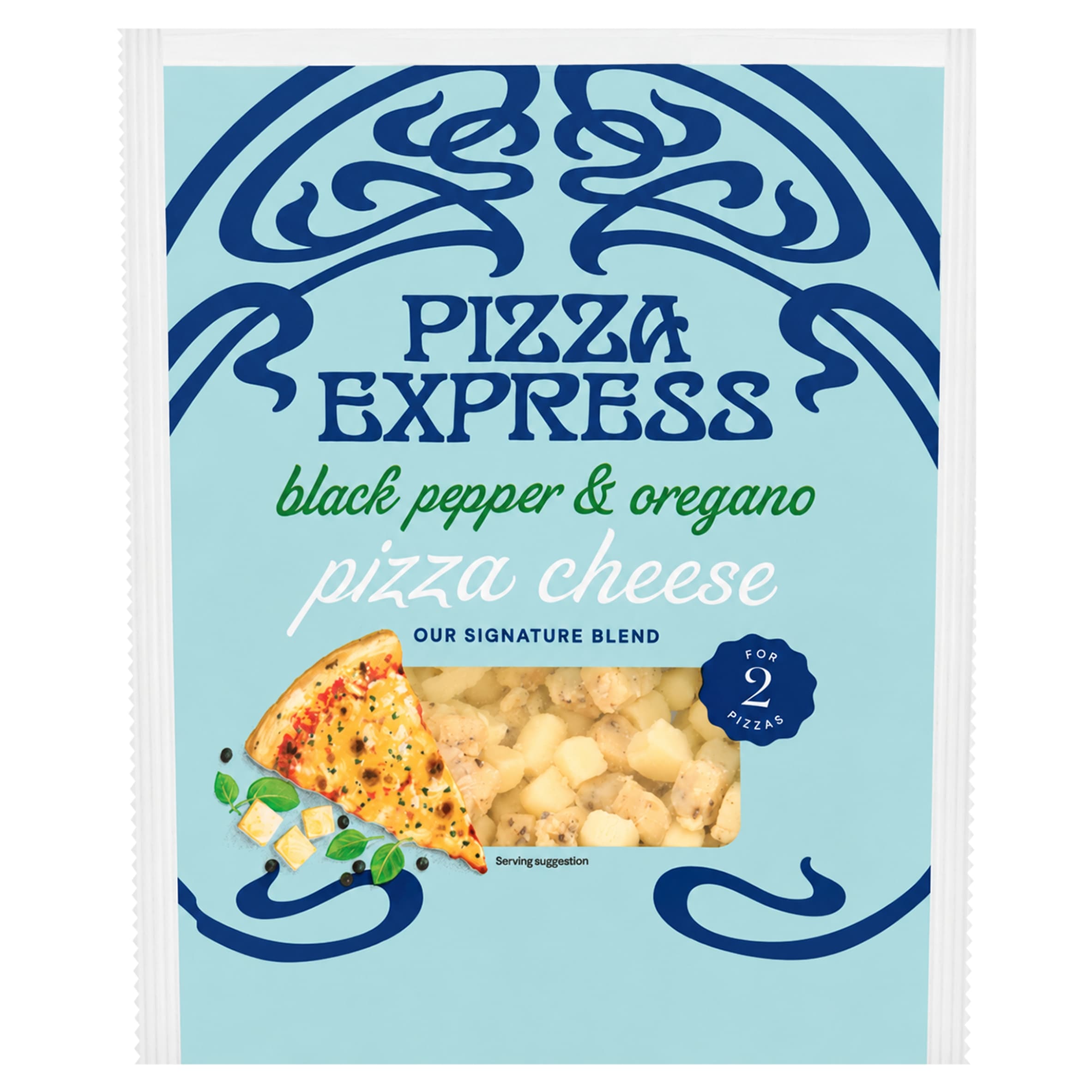 Pizza Express Black Pepper & Oregano Pizza Cheese 180g