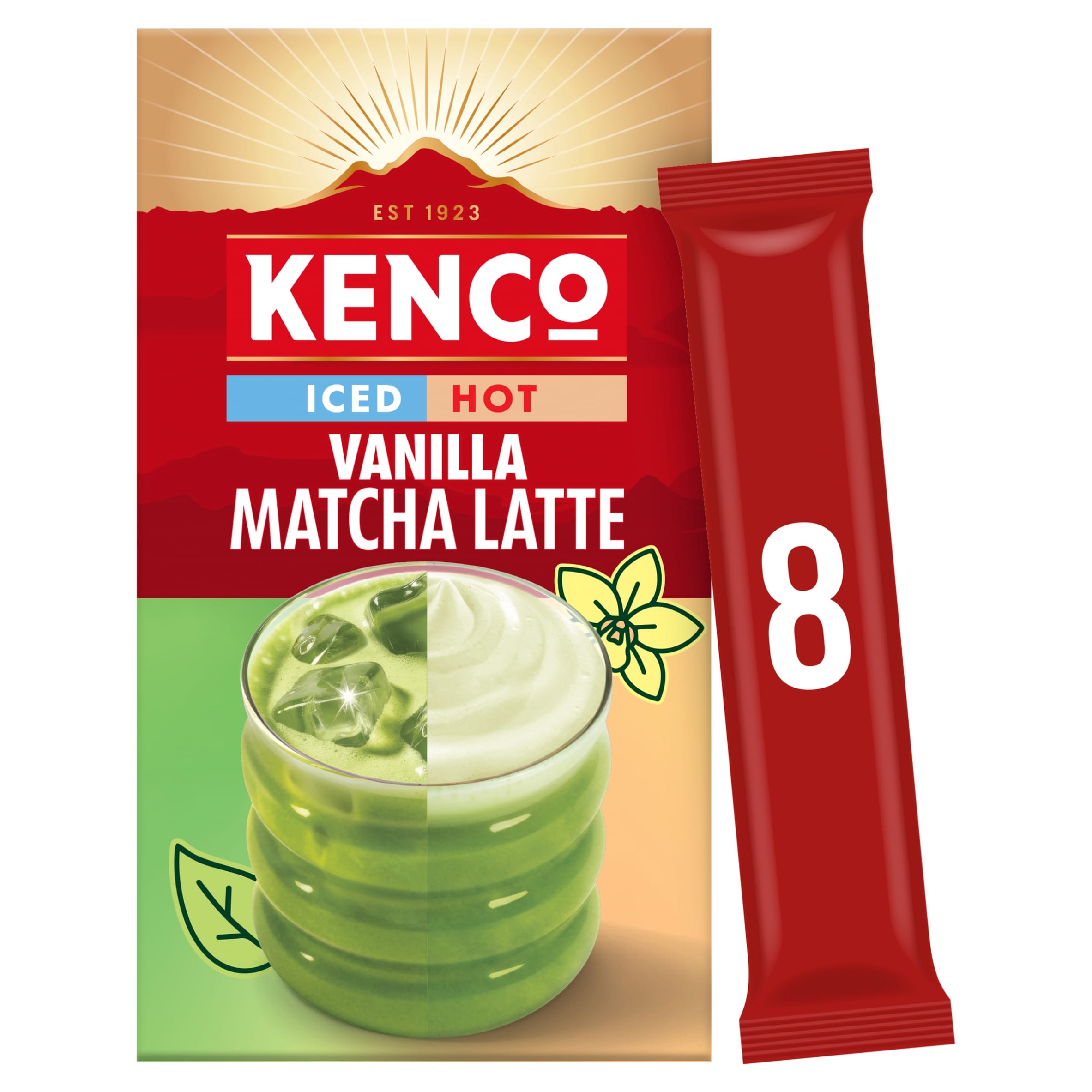 Kenco Iced or Hot Vanilla Macha Latte 8 pack 145.6g - Tesco Groceries