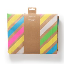 Paperchase Neon Christmas Extra Large Paper Present Sack