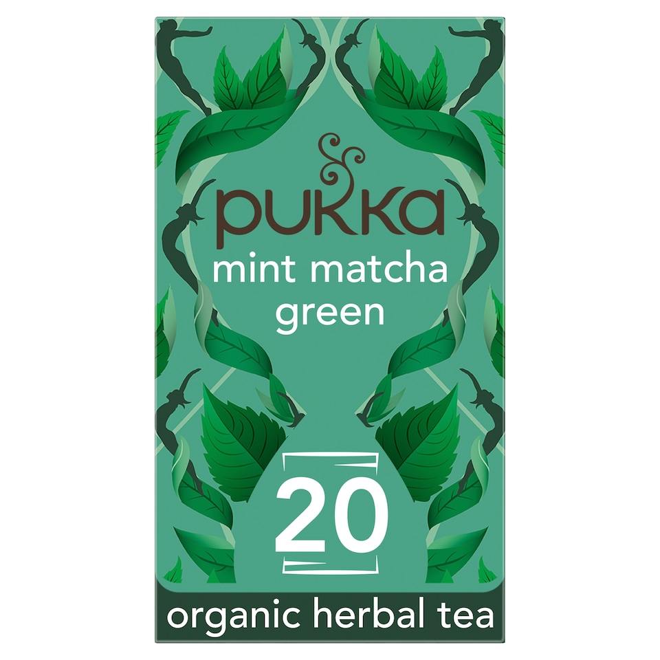 image 1 of Pukka Organic Mint Matcha 20 Tea Bags 30G