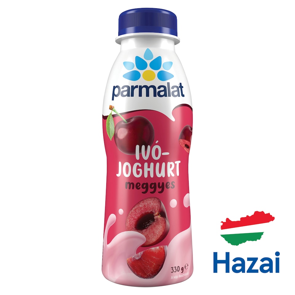 Parmalat Low-Fat Sour Cherry Yogurt Drink 330 g