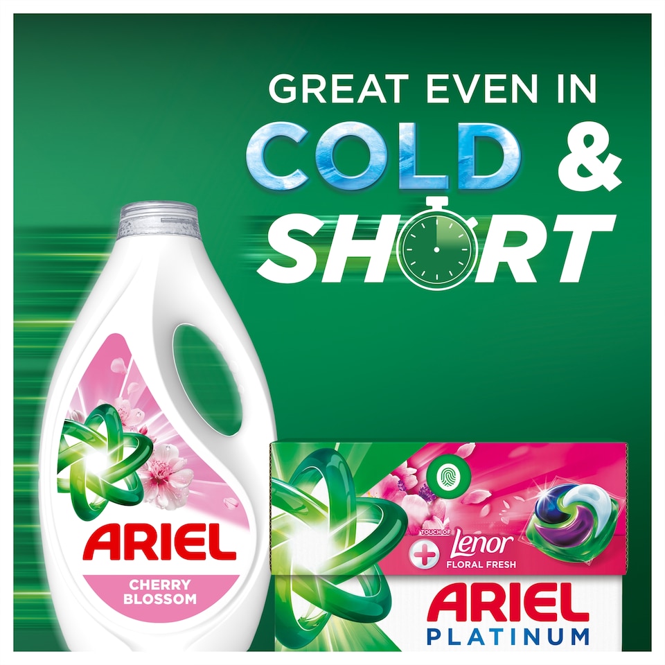 image 1 of Ariel Floral Fresh Washing Liquid Detergent 63 washes 1953ml