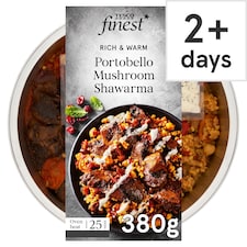 Tesco Finest Portobello Mushroom Shawarma 380G