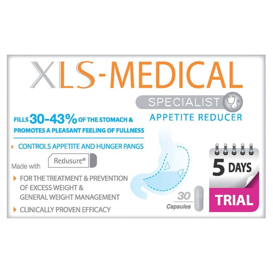 XLS Medical Appetite Reducer 30's - Tesco Groceries XLS Medical Appetite Reducer 30's - Tesco Groceries