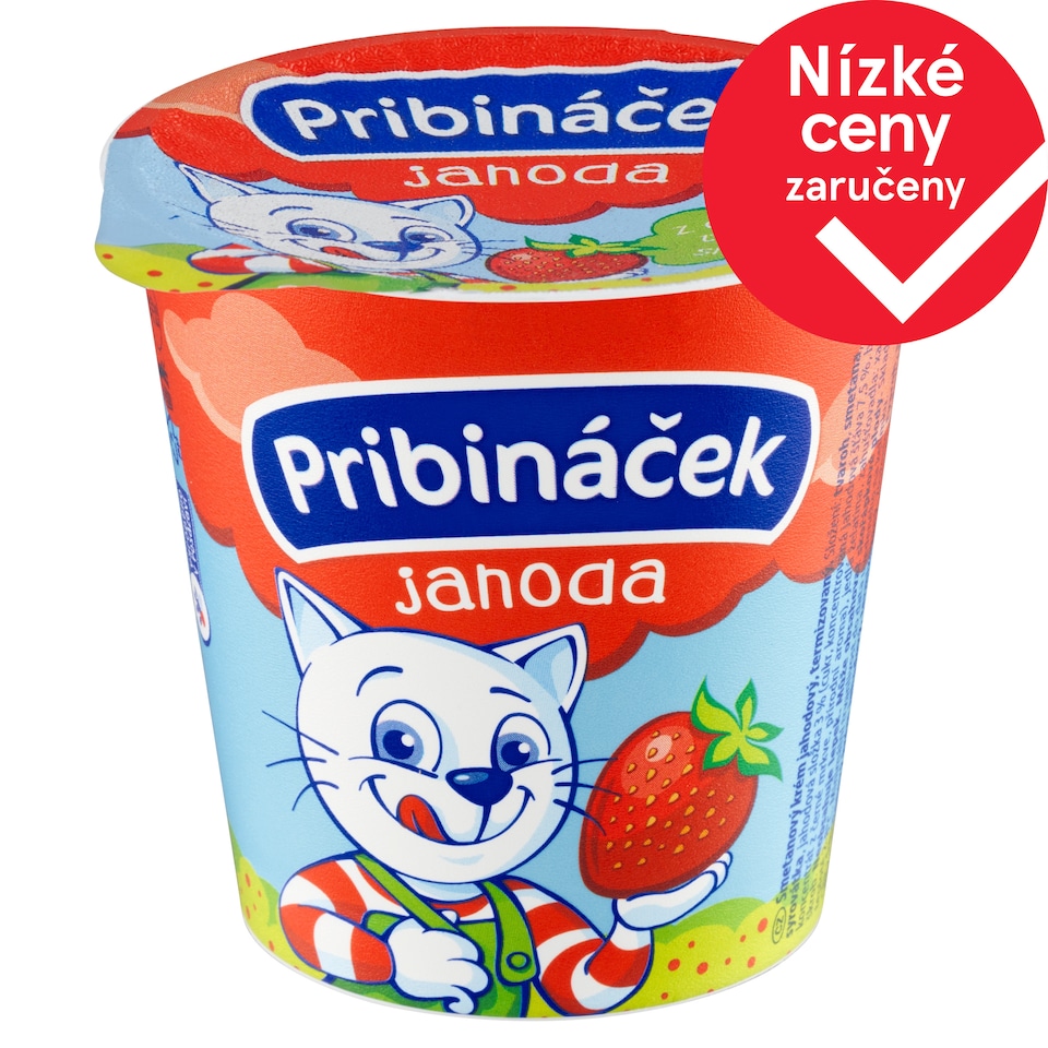 Pribináček Jahoda 125g