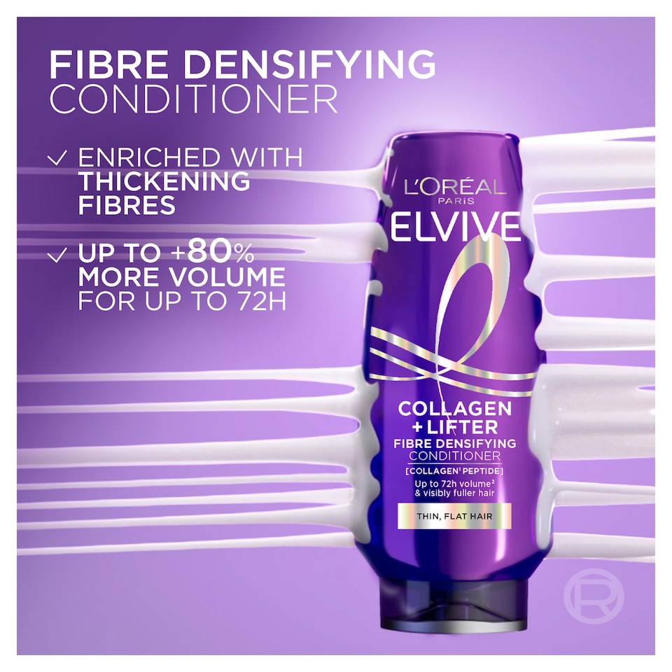 image 1 of L'Oreal Elvive Collagen lifter fiber densifying Conditioner 300Ml