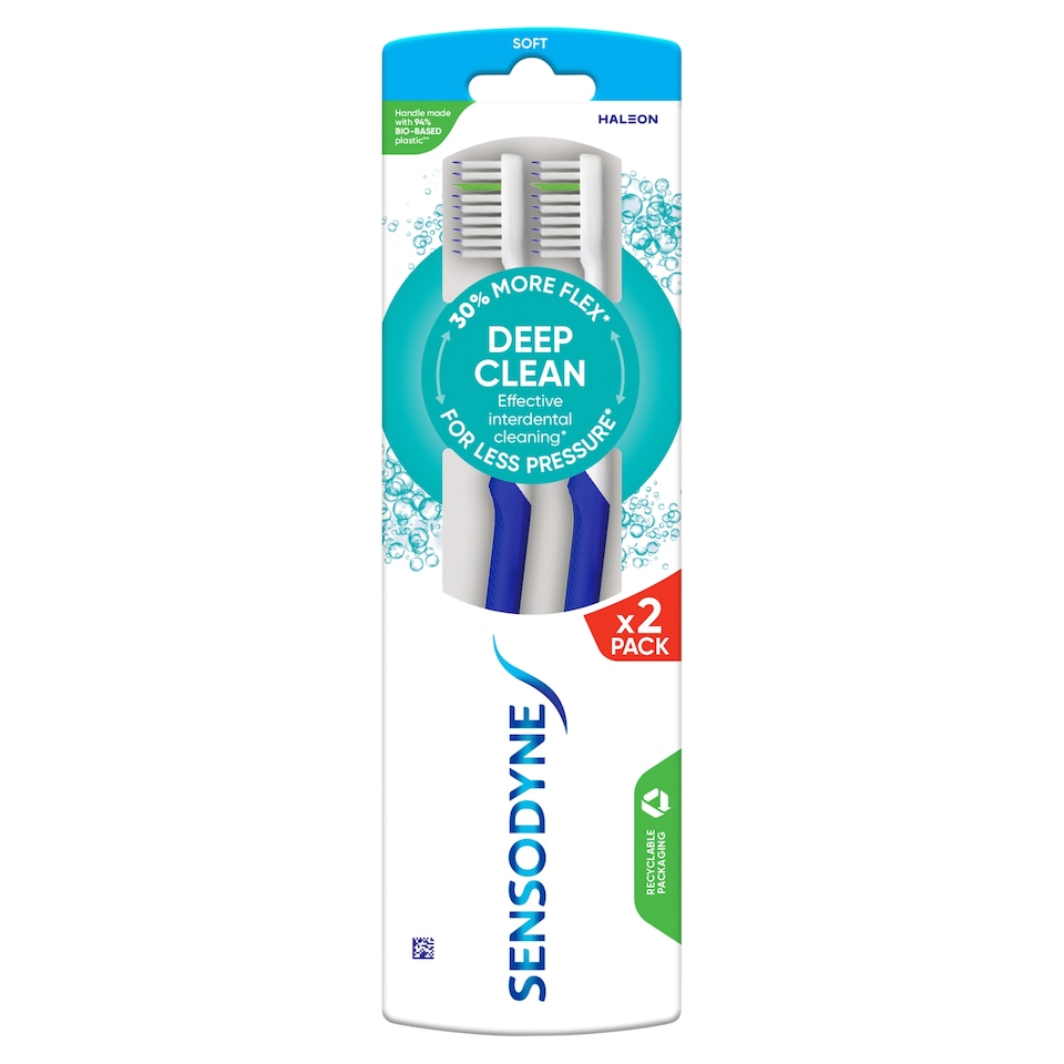 Sensodyne Deep Clean Soft Toothbrush 2 pcs