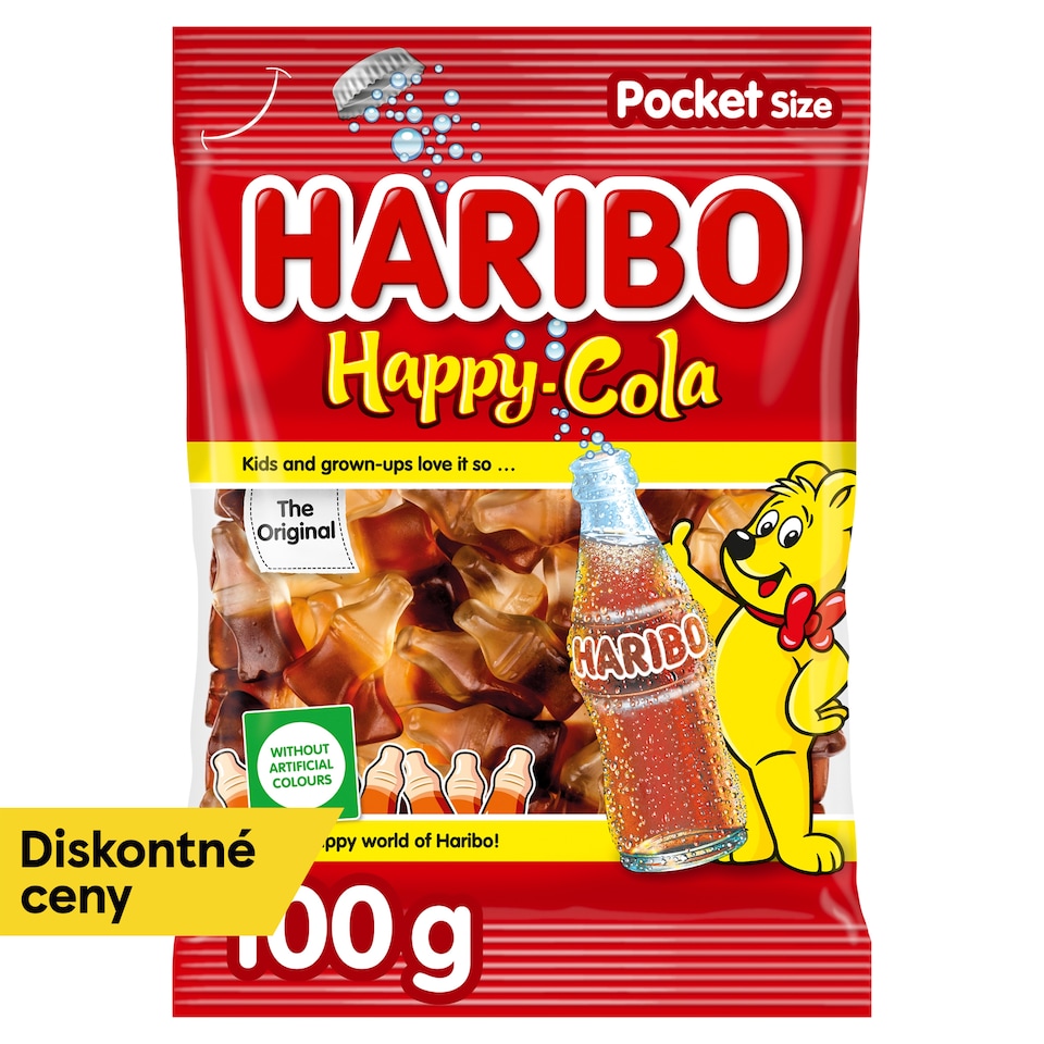 Haribo Happy Cola Jelly with Cola Flavor 100 g