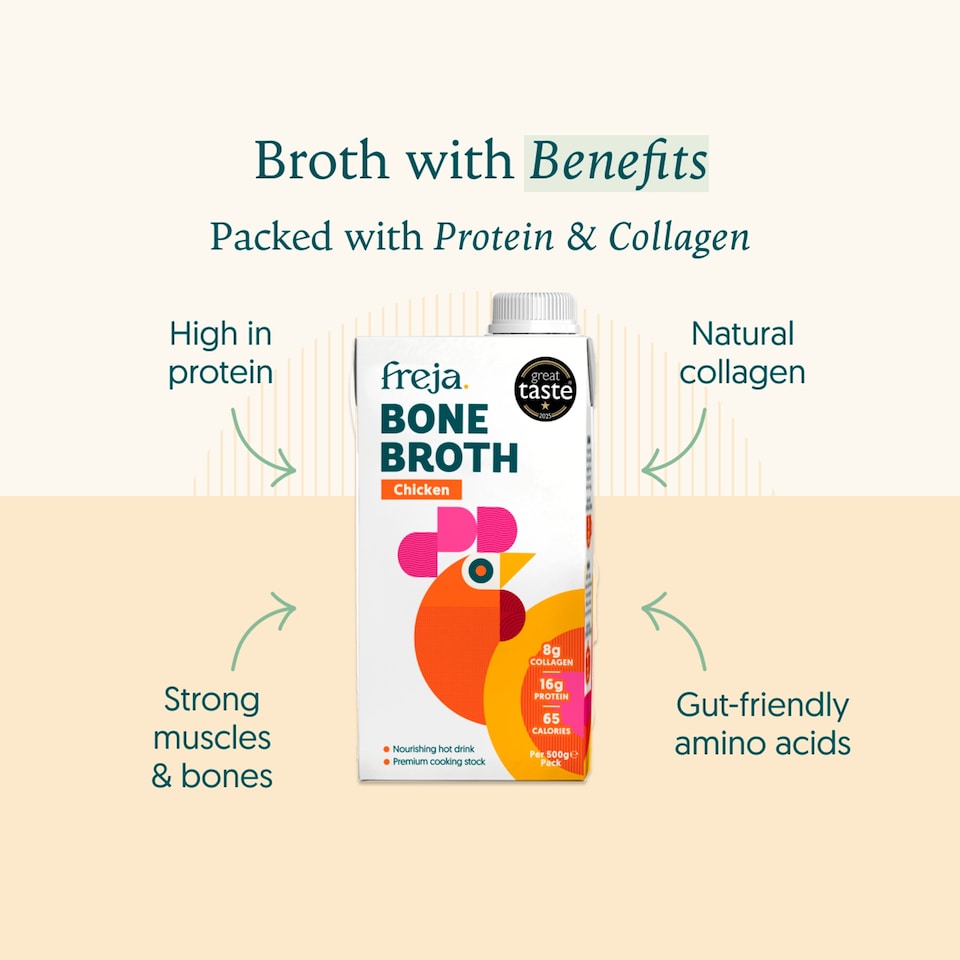 image 1 of Freja Chicken Bone Broth 500ml