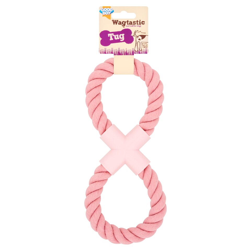 image 1 of Wagtastic Braid Tugger Dog Toy