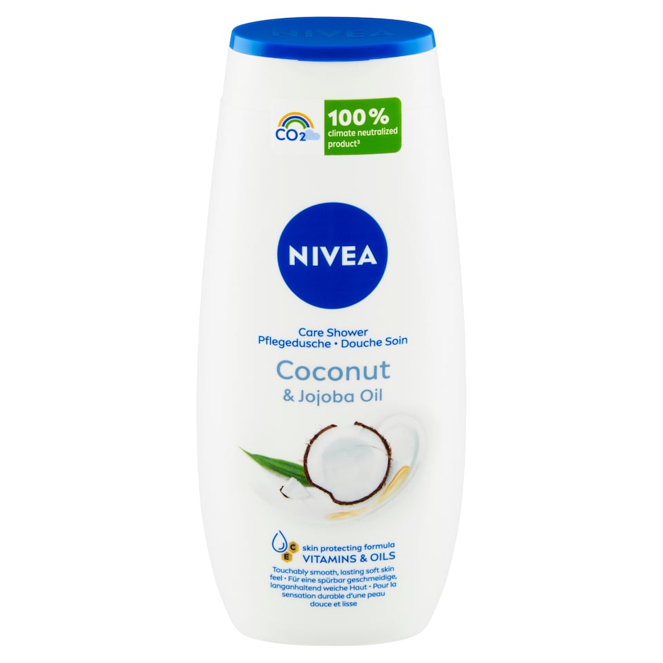 obrázok 1 z Nivea Coconut & Jojoba Oil Ošetrujúci sprchovací gél 250 ml
