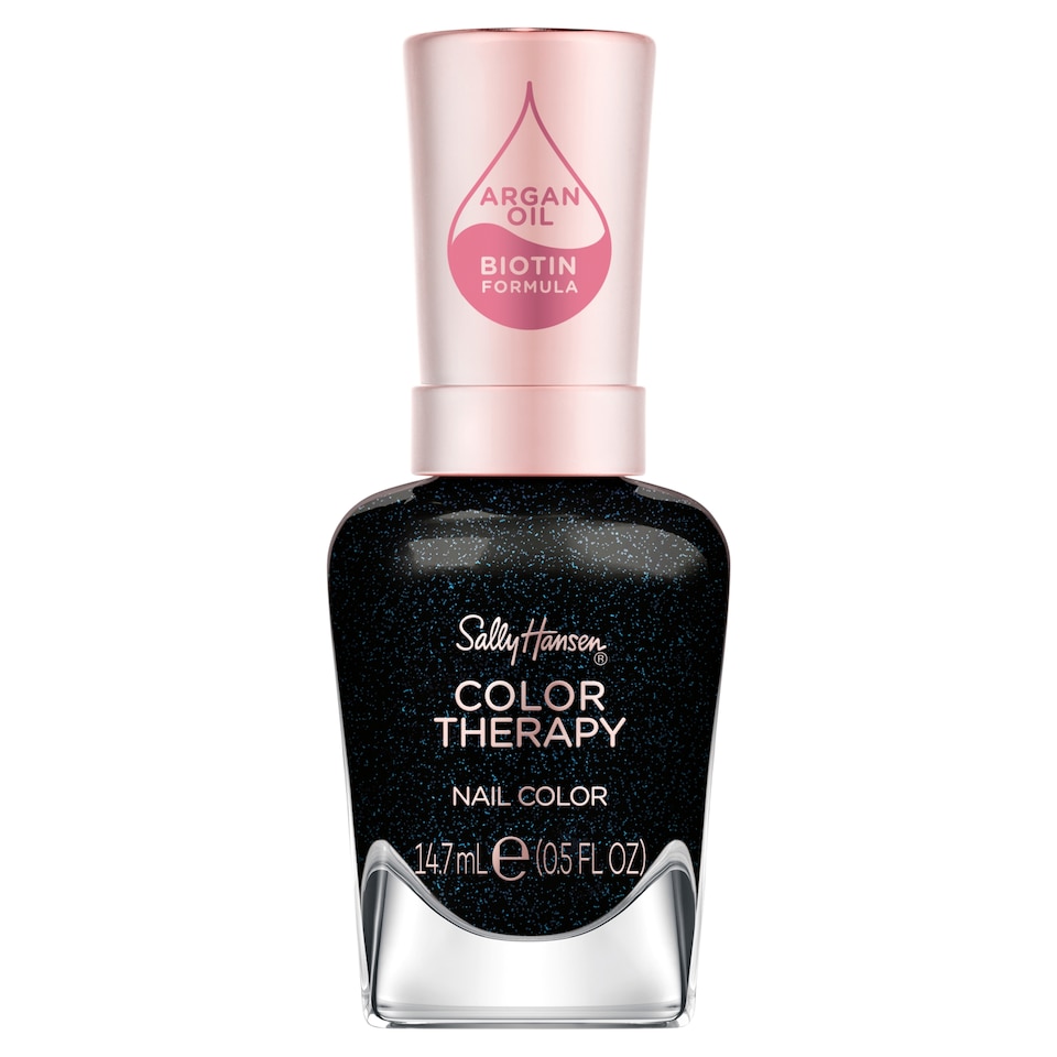 image 1 of Sally Hansen Colour Therapy Nail Polish - 455 Time For Blues 14.7ml
