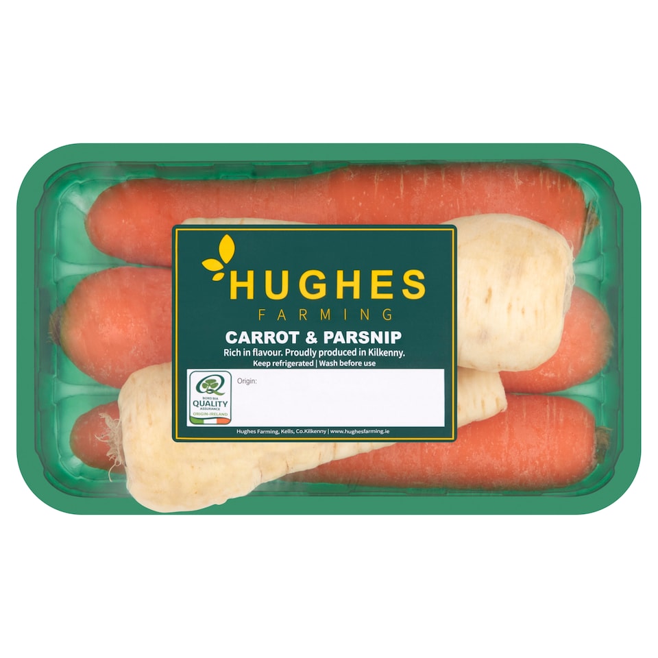 Hughes Farming Carrot And Parsnip Tray 750G