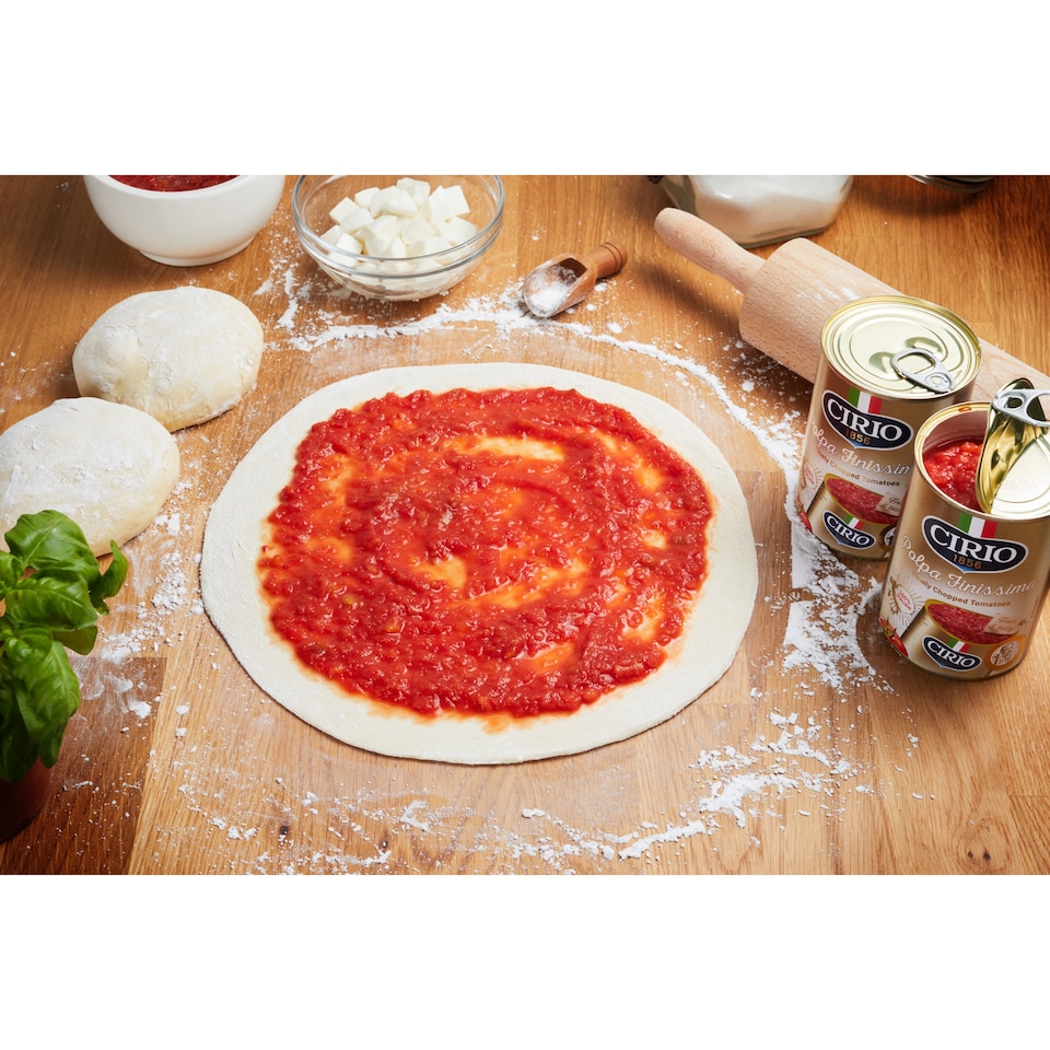 image 1 of Cirio Polpa Finissima Finely Chopped Tomatoes 4 x 400g