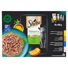 Sheba Nature's Collection smíšený výběr ve šťávě 12 x 85g (1,02kg)