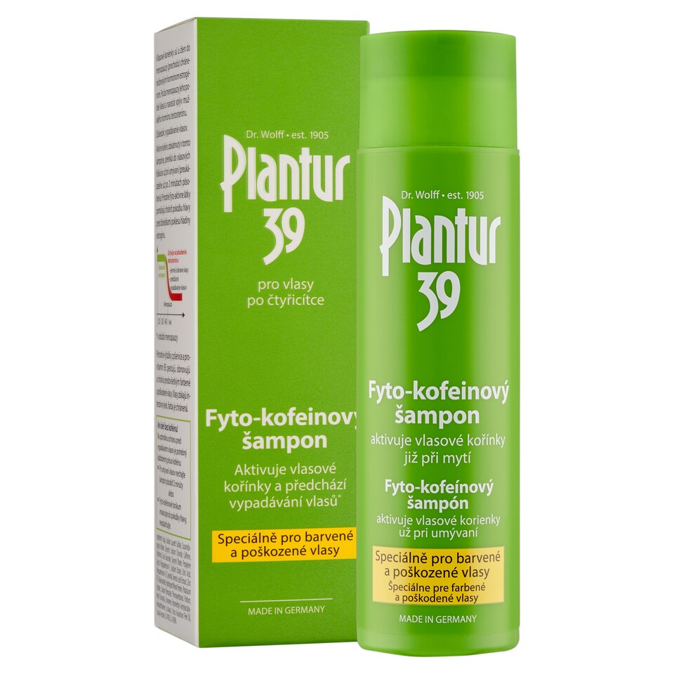 Obrázek 1 pro produkt Plantur 39 Fyto-kofeinový šampon 250ml