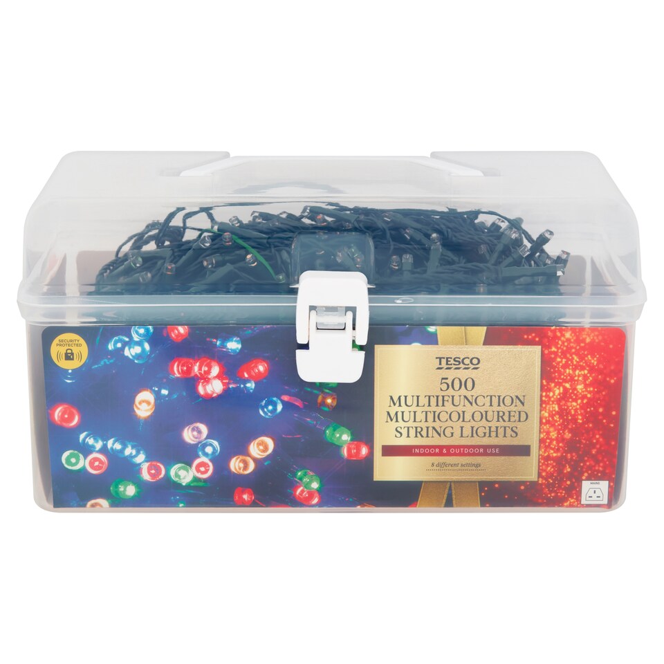 Tesco 500 Mfunction Multi-Coloured Lights
