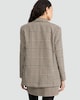 image 3 of The F&F Edit Houndstooth Print Double Breasted Blazer in Brown