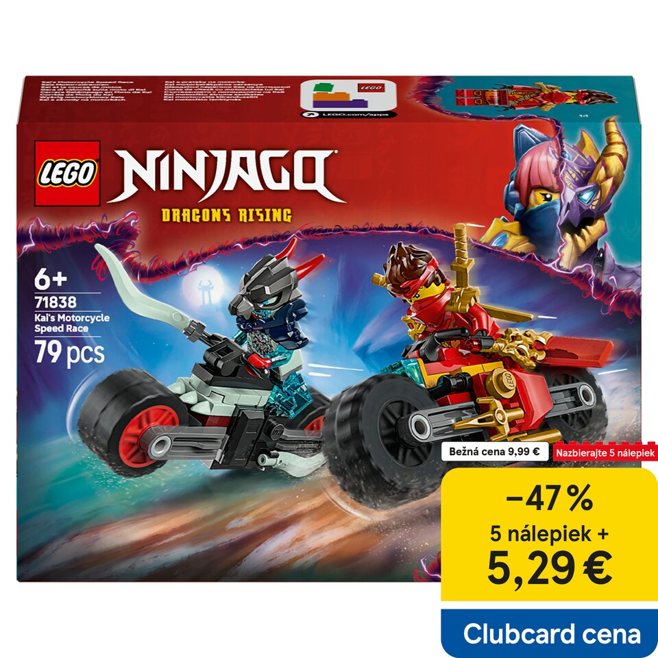 obrázok 1 z LEGO NINJAGO 71838 Kai a preteky na motorke