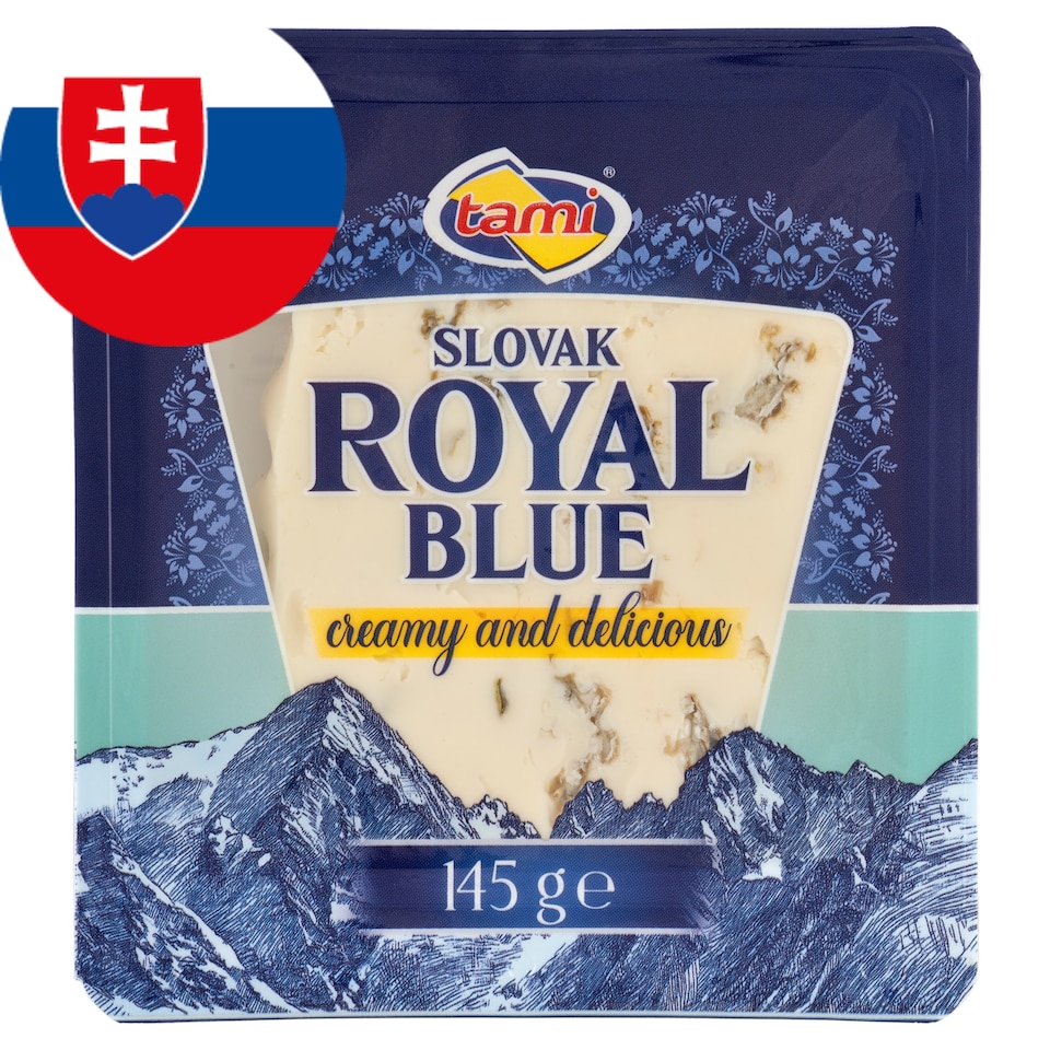 obrázok 1 z Tami Royal Blue syr s modrozelenou plesňou vo vnútri 145 g