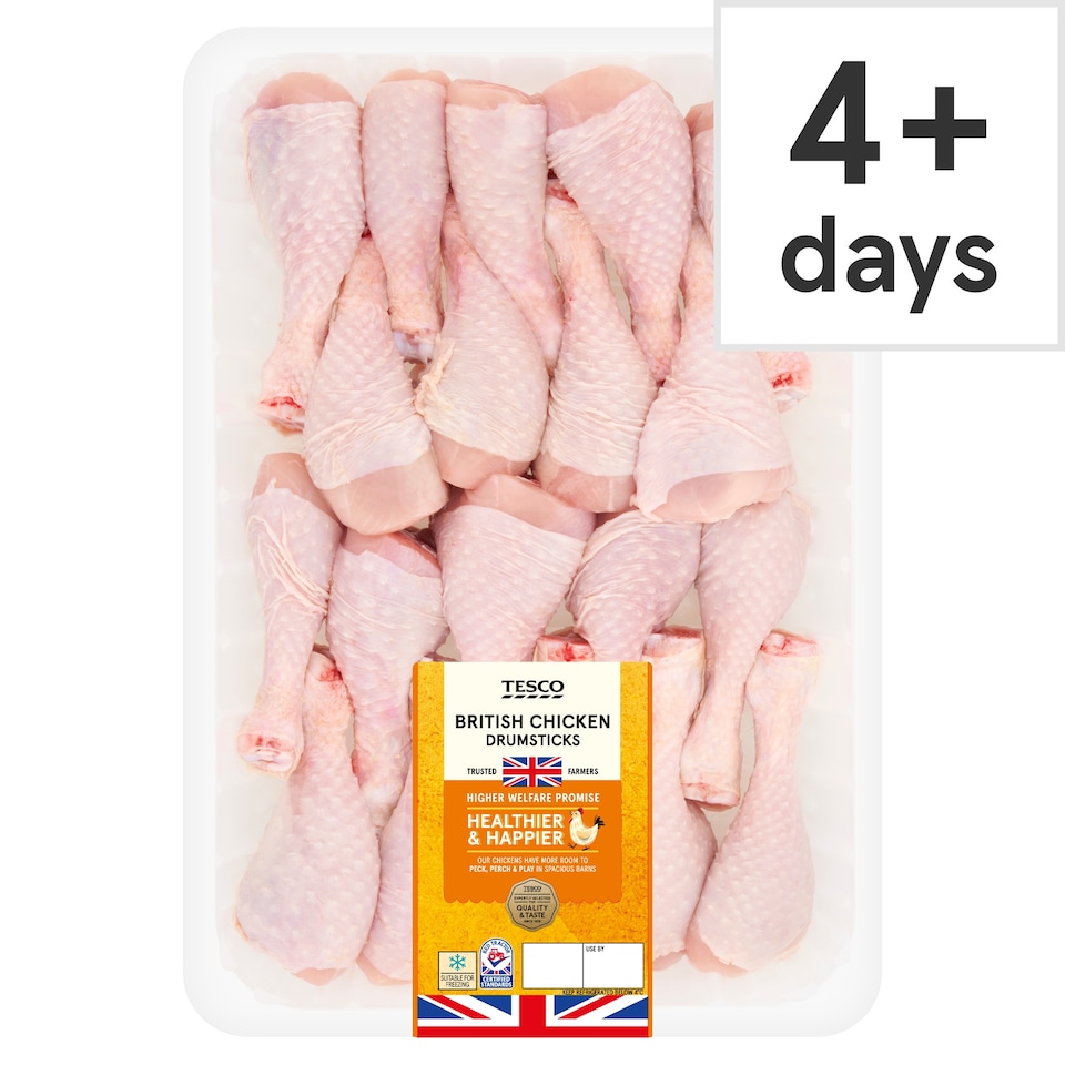 Tesco British Chicken Drumsticks 1.7kg