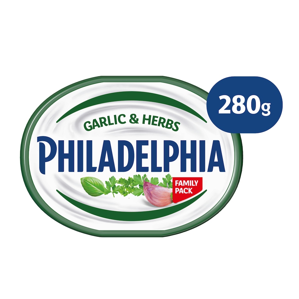 image 1 of Philadelphia Garlic & Herbs Soft Cream Cheese 280G