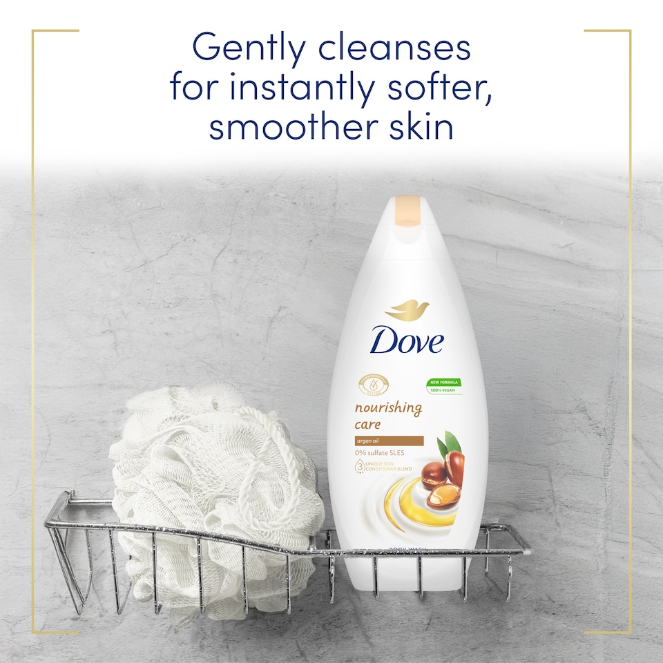image 1 of Dove Nourishing Care And Oil Body Wash 225Ml