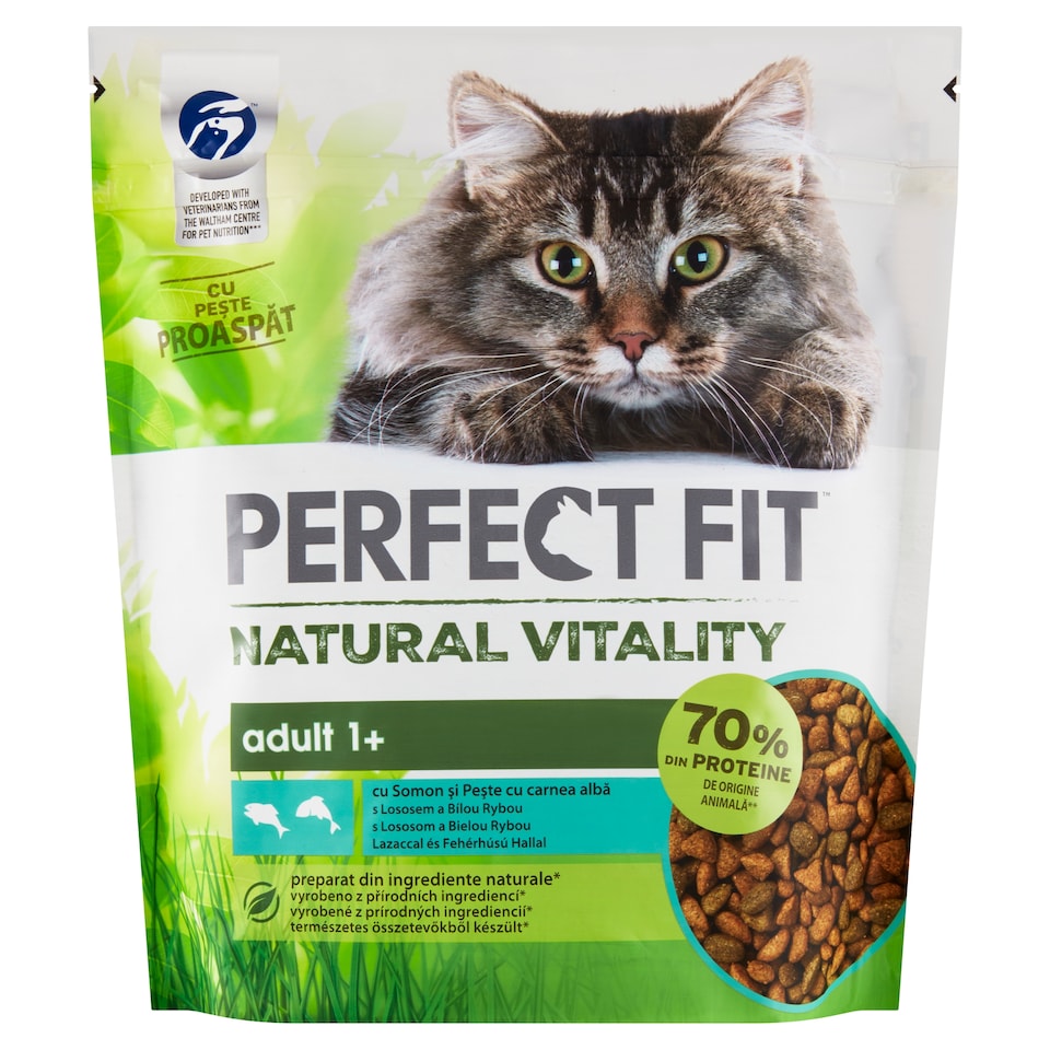 Obrázek 1 pro produkt Perfect Fit Natural Vitality Adult 1+ s lososem a bílou rybou 650g