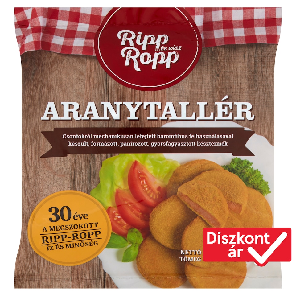Ripp-Ropp Quick-Frozen Golden Medallion 1000 g
