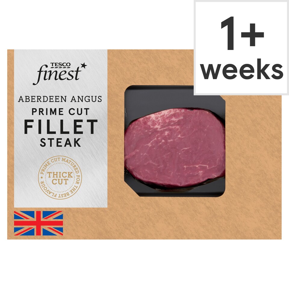 image 1 of Tesco Finest AA Prime Cut Fillet Steak