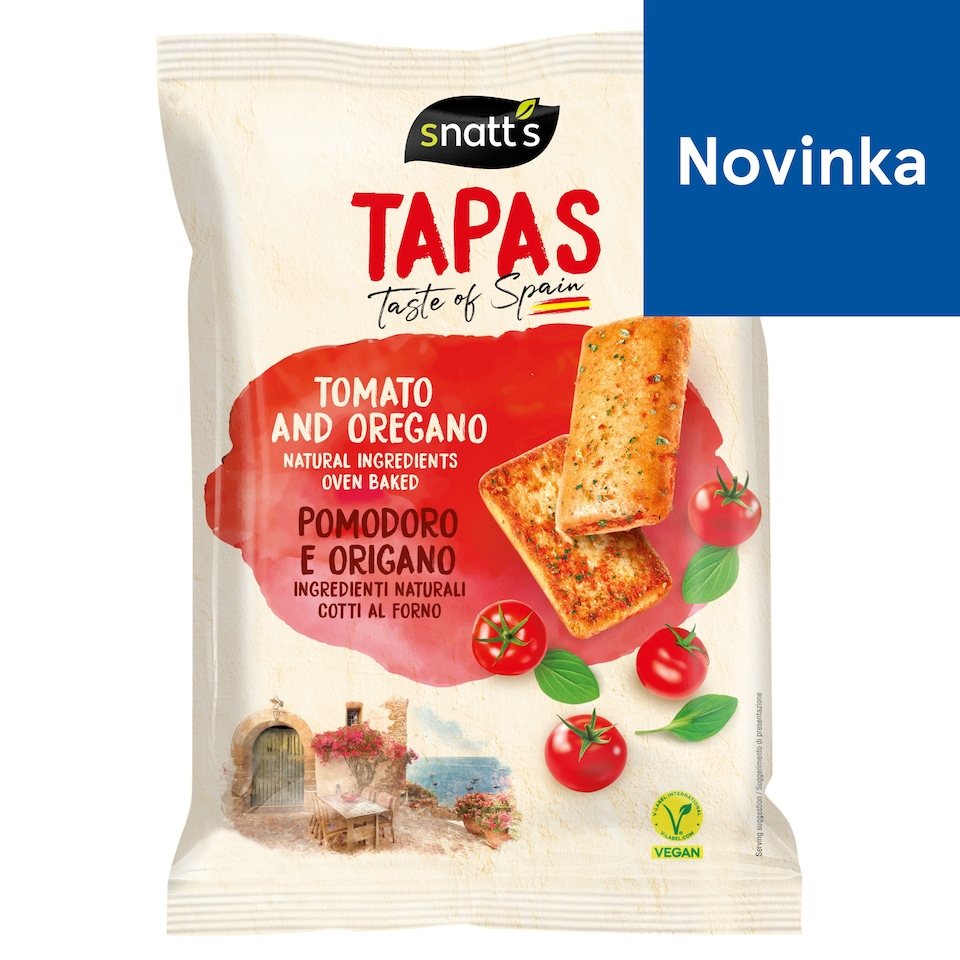 Snatt's Tapas Cured Ham and Tomato Flavour 120 g