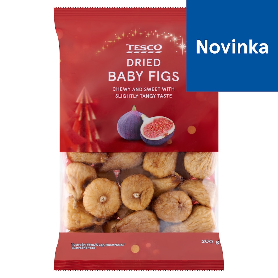 Tesco Figy sušené malé plody 200 g