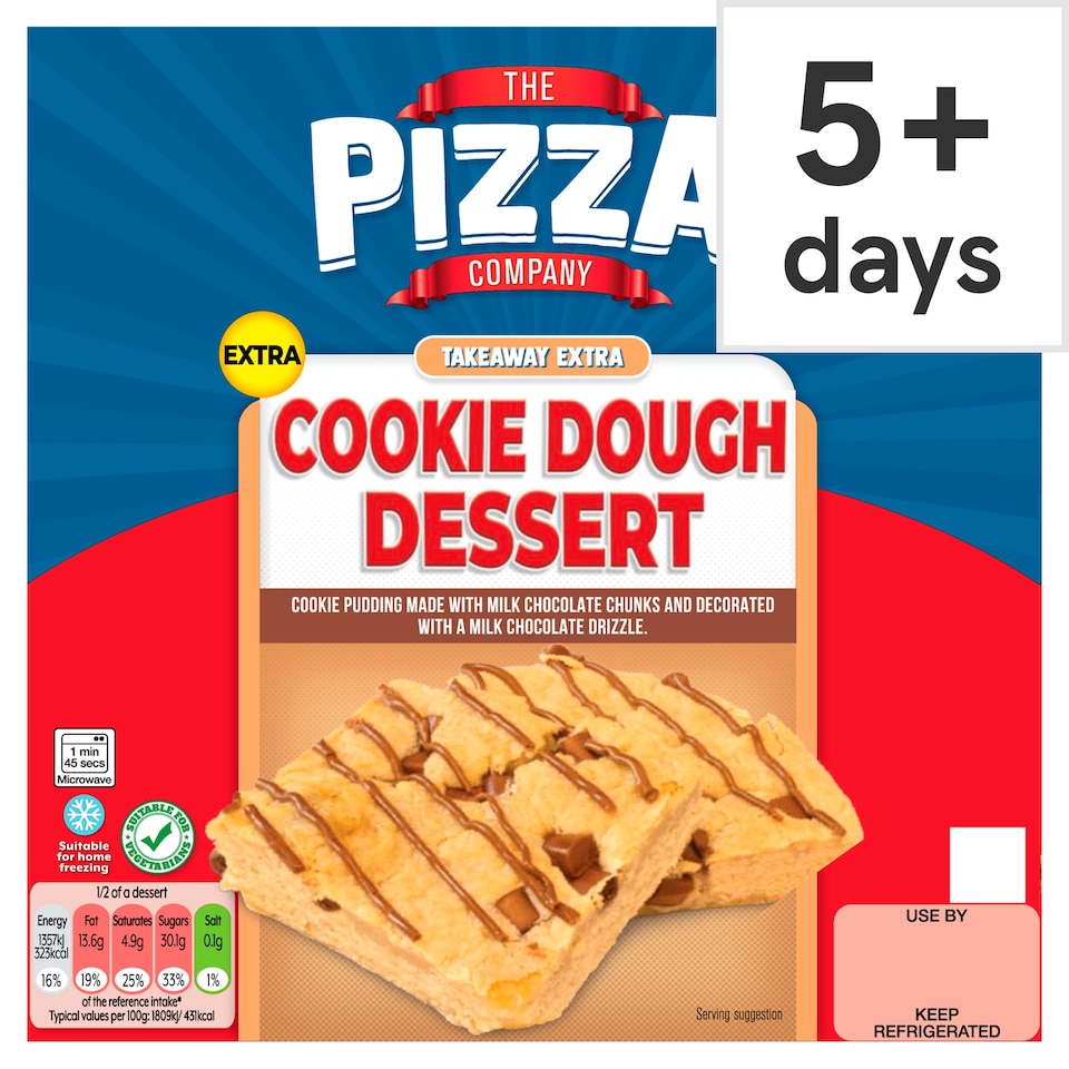 The Pizza Company Cookie Dough Dessert 150G