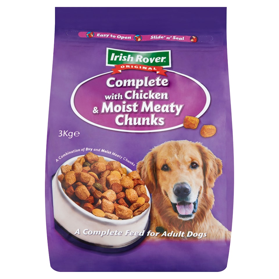 Irish Rover Chicken & Veg With Moist Meaty Chunks 3Kg
