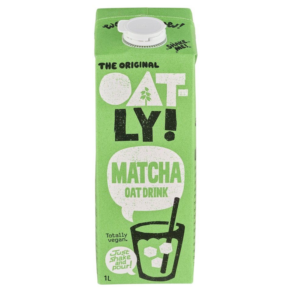 obrázok 1 z Oatly! Matcha ovsený nápoj s matcha zeleným čajom 1 l
