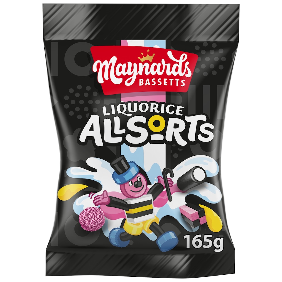 Maynards Bassetts Liquorice Allsorts 165g