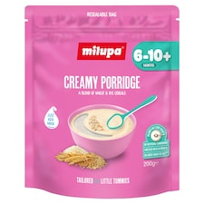 Milupa Creamy Porridge Baby Cereal 6-10+ Months 200g