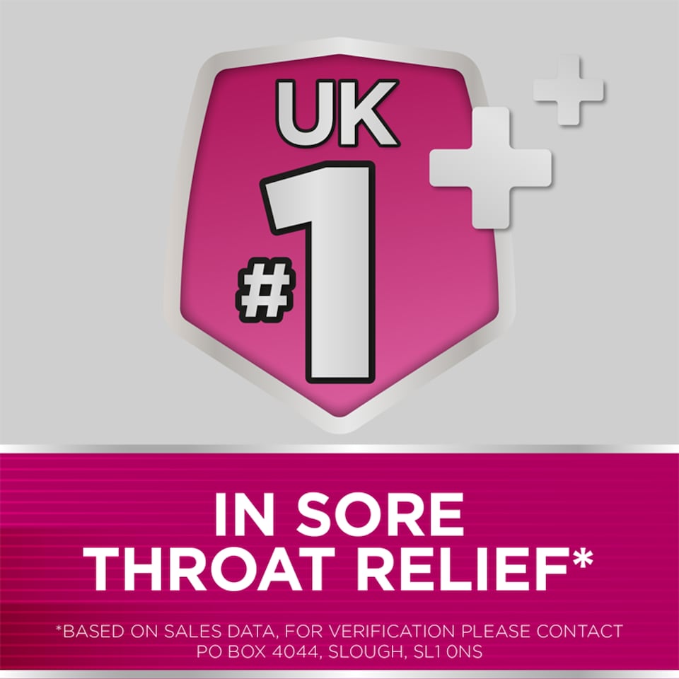 image 1 of Strepsils Extra Cherry Sore Throat & Pain Relief Lozenges - 24s
