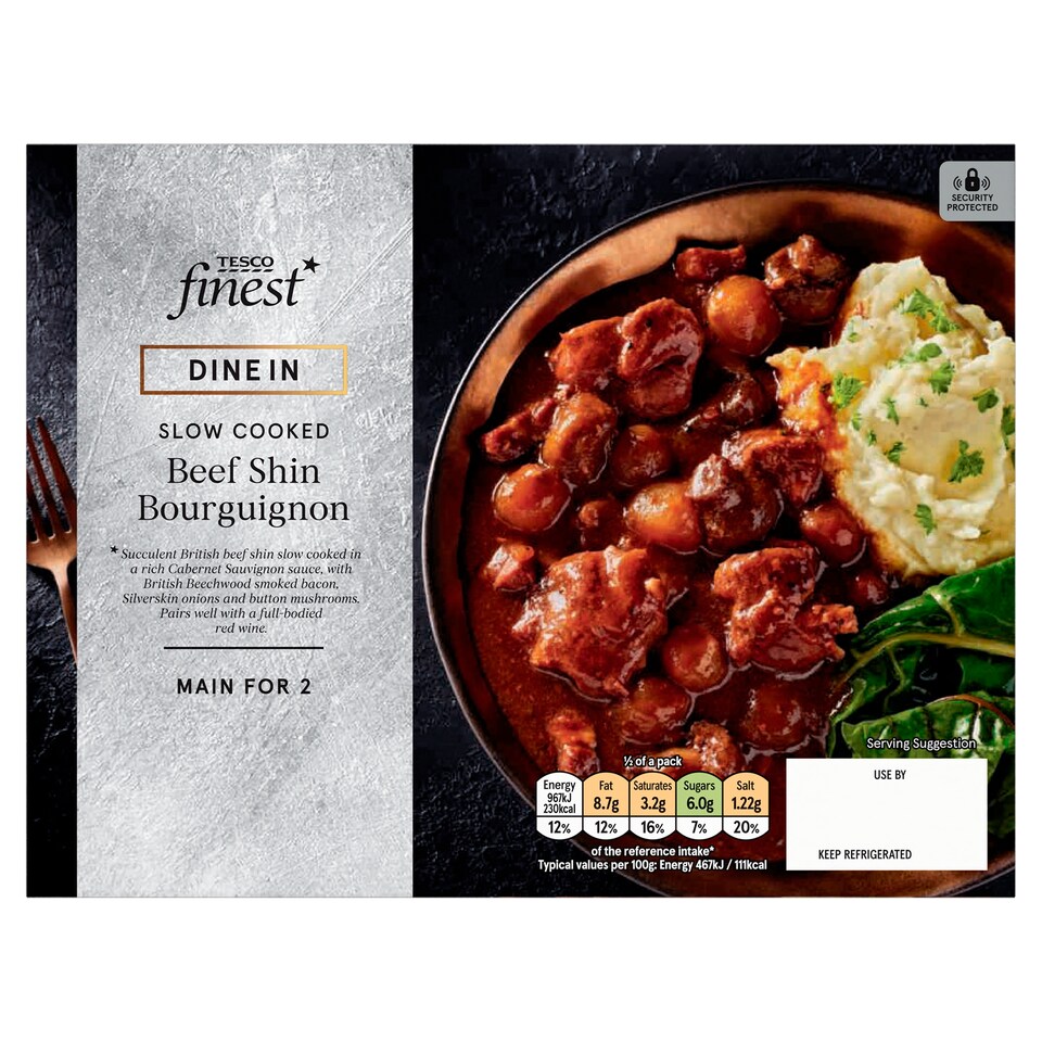 Tesco Finest Dine in Beef Shin Bourguignon 540g