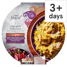 Tesco Finest Chicken Pasanda & Saffron Rice 400g